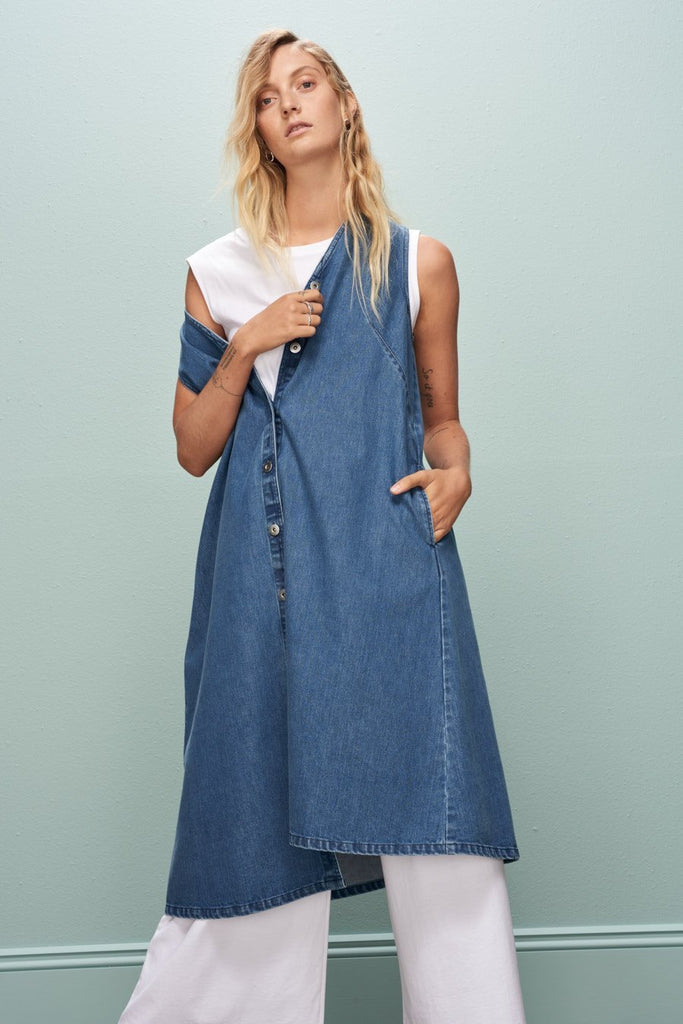 Kowtow sale denim dress